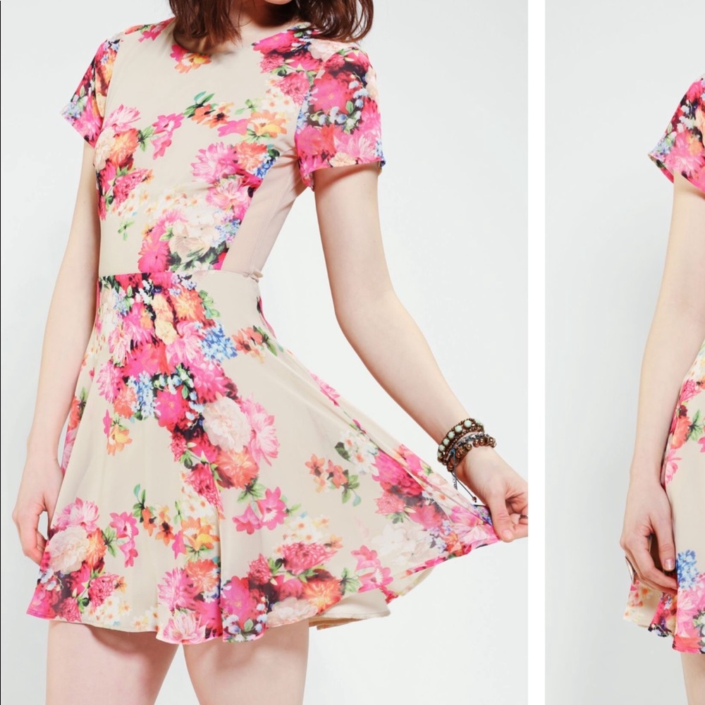Coincidence and chance floral dress